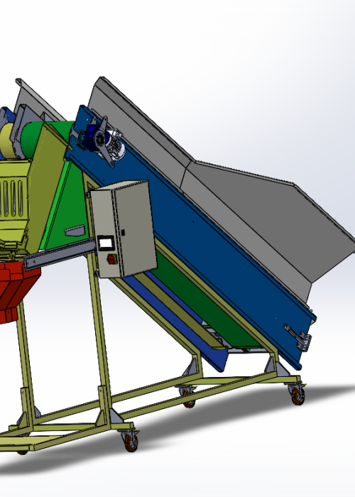 Tek Kefeli Tartı Makinesi